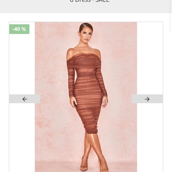 House of CB Nude Dress - Picture 4 of 6